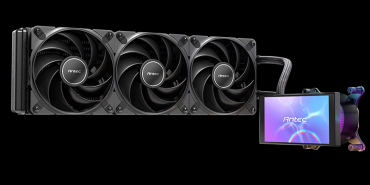 安钛克VortexView360 AIO一体式水冷散热器国行上市 LCD屏显400W TDP超静音售2299元